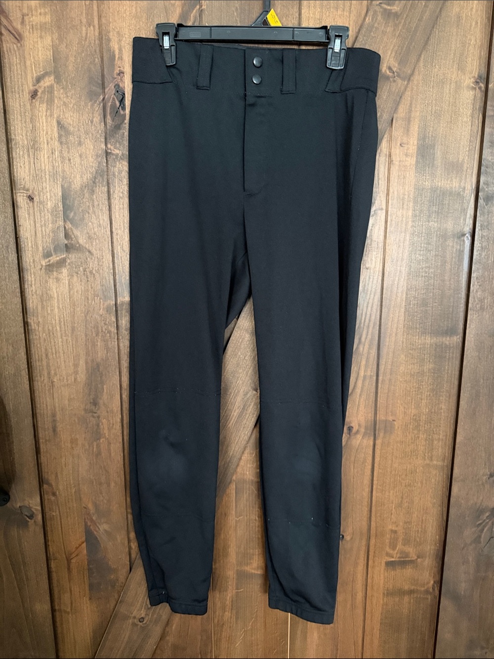Men's Black dirty Mids baseball Pants